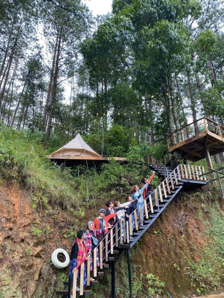 Ban khu homestay cà phê Đà Lạt