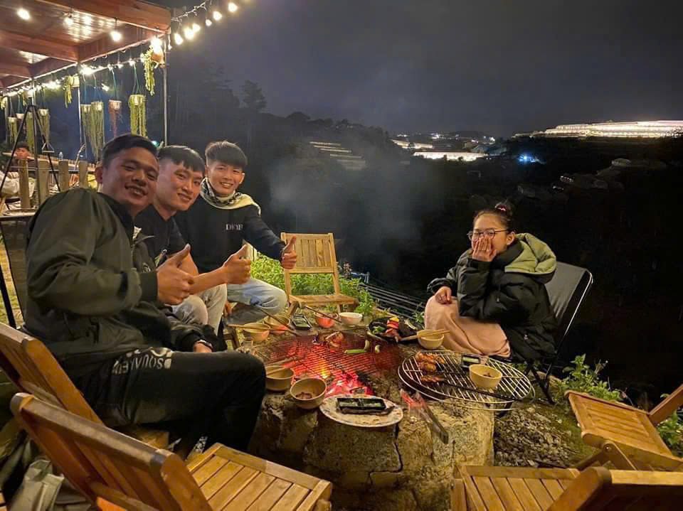 Ban khu homestay cà phê Đà Lạt