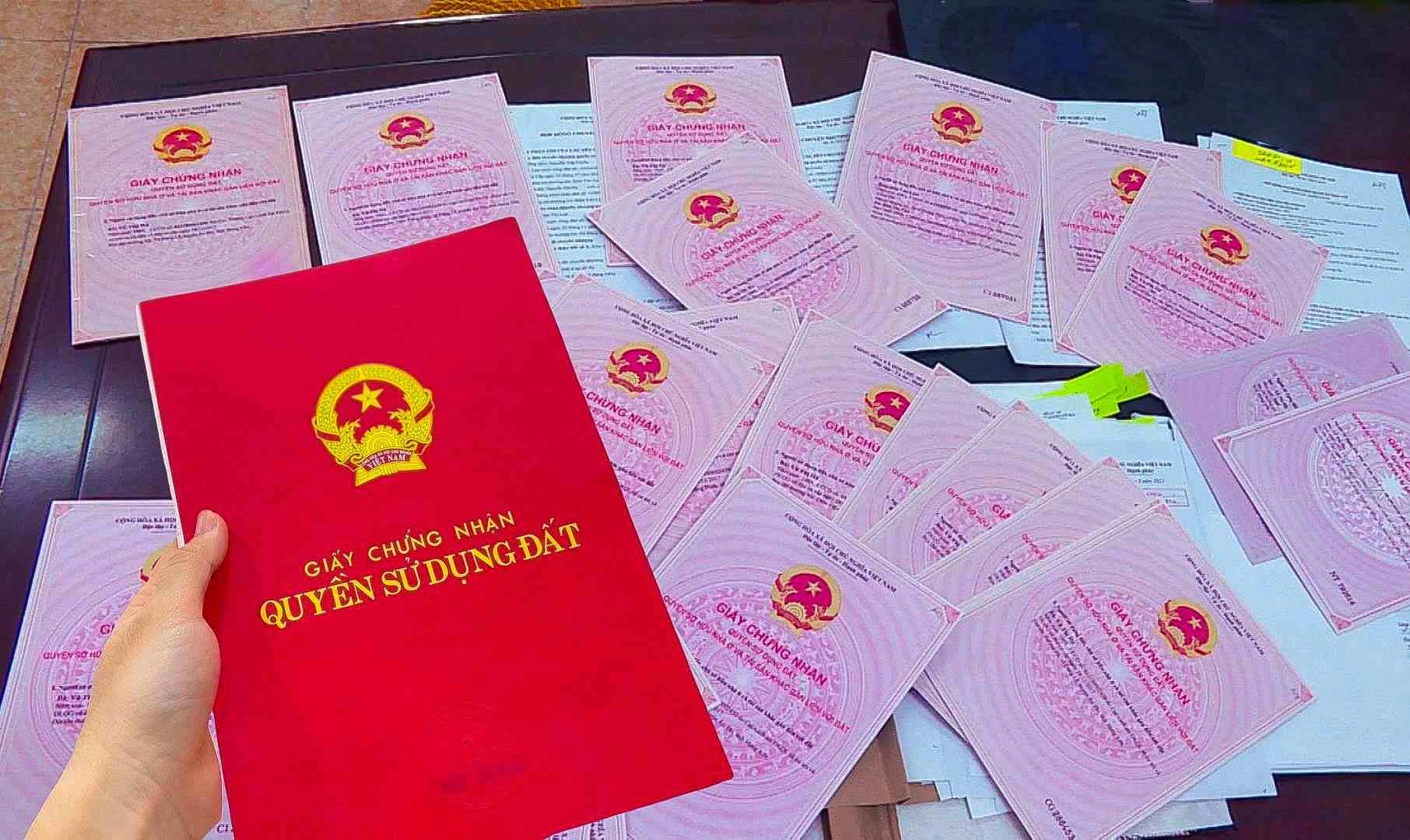Tên gọi mới của sổ đỏ, sổ hồng, cập nhật đến 2026